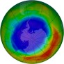 Antarctic Ozone 1991-09-25